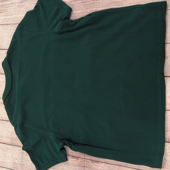 Fred Perry Dark Green Forest Green Collared Polo Shirt Shirt Slim Fit XXL - Picture 5 of 6